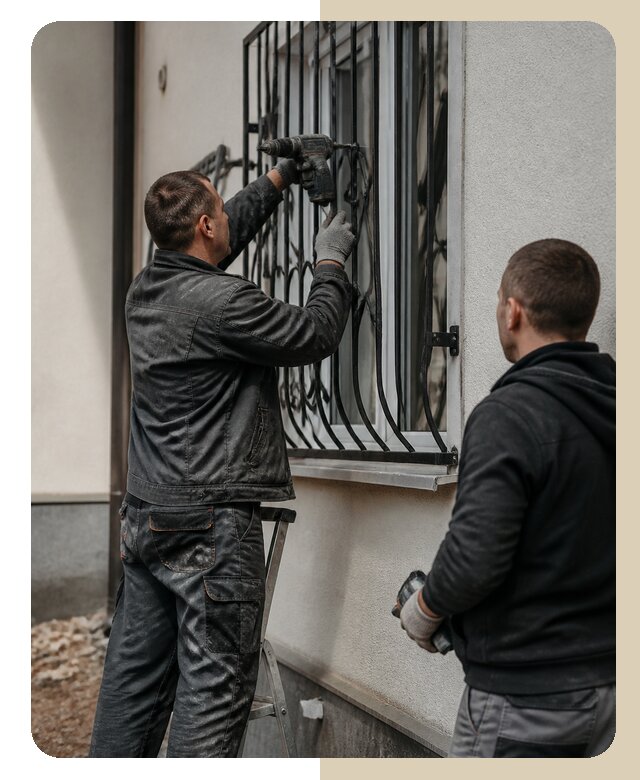 Установка наружных решеток в Ялте от 5006 р. | ДвериЛегко-Ялт